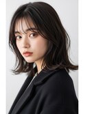 #磐田　ナチュラルミディアムボブ！