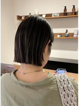 ボブとデザインカラー