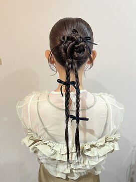 ミラ(Mila) 韓国カチモリヘア★結婚式お呼ばれヘアセット