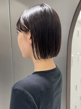 サンドイエナ 横浜店(sand yena) 切りっぱなしミニボブ