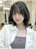 くびれボブ/ウルフカット/ 似合わせカット/担当岩崎
