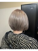 白髪ぼかしハイトーン