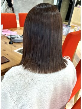 ファースト 仙台店(first) 結べるボブ×髪質改善ストレート