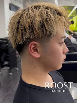 ルースト 八王子店(ROOST) メンズヘア/ブリーチ/ツーブロック/眉毛/八王子