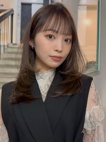 アクシス ナゴヤ(AXIS NAGOYA)&nbsp;北野イメチェン/ピンクベージュ/アンブレラカラー/前髪/名古屋駅