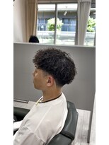 ヘアーメイク ヤマカワ(HAIR MAKE YAMAKAWA)&nbsp;ピンパーマ（テーパーフェード）