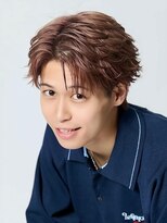 ルースト 南堀江店(ROOST) MEN’S/リバースセンターパート/ニュアンスパーマ/南堀江