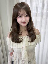 フォルテ 表参道店(FORTE) ダークラベンダー/くびれレイヤー/韓国巻き/顔周りカット