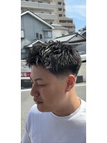 ログ(.6 ROGU)&nbsp;テーパーフェード/スパイキーショート