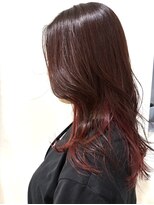 ヘアースペースブルーム リアン 岡町店(HAIR SPACE BLOOM Lien) 暖色+インナーカラー