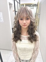 ココ 横浜(coco)&nbsp;★ミルクティーグレージュ×韓国風ウェーブ