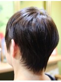 すっきりショートヘア♪