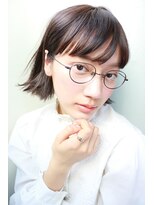 ナヌーク シブヤ(nanuk shibuya)&nbsp;【nanuk】丸み、膨らみを抑えたストレートタッチな外ハネボブ◇