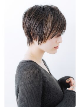アリエッタ(aRietta) 【aRietta/銀座】セミウェットグレージュモーブカラーボブ