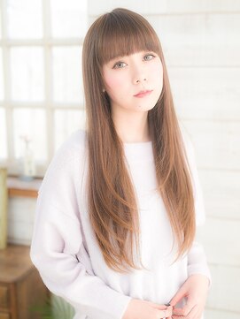 オーブ ヘアー アクネ 長岡京店(AUBE HAIR acne) ワイドバング×エアリーロング