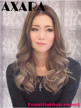 アザラ(AXARA) 【AXARA 海老名】外国人風・グレージュグラデーション