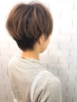 ラウンジ モリオ イケブクロ(Lounge MORIO Ikebukuro) 【morio池袋】大人かわいい耳かけ丸みショートレイヤー