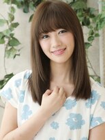 と和×美髪クリニック 巣鴨店&nbsp;ツヤ感と清らかさが共存した揺れ感ストレートセミ　と和・巣鴨店