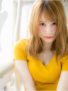 モッズ ヘア 福岡姪浜店(mod's hair) *mod's姪浜*…インナーカラー ｘ 極ゆる無造作カールc