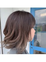 ヘアーメイク コラソン(hair make corazon)&nbsp;似合わせカットメルティカラー着物フェミニンロング