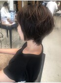 辺見えみり風ショートヘア