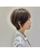 ハッピーワークス(Happy Works)&nbsp;コンパクトショート/顔周りレイヤー/似合わせカット/横顔美人
