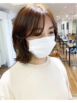 ノラキチジョウジ(NORA KICHIJOJI) #韓国ヘア#おくれ毛#ミルクティーベージュ#エギョモリ#ウルフ