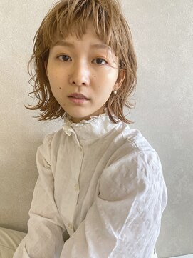 クオン 今泉(quon) 【DAISUKE】ゆるパーマボブ　-天神 今泉 薬院-