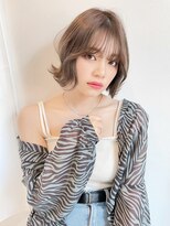 アンニュ(annuy)&nbsp;#外ハネ柔らかベージュボブ