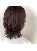 20代30代　くびれヘア　メルティカラー　大人ウルフ　横浜