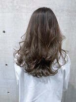 オーク ガーデン 中目黒(OAK garden)&nbsp;くすみグレージュカラー ニュアンスウェーブ 【OAK中目黒】