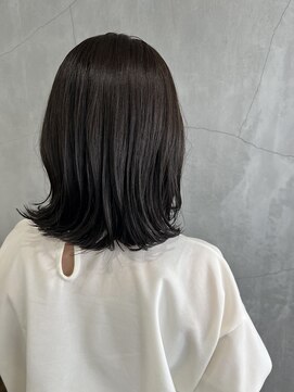 ティティ(TiTi) ブリーチ無し！ブルーグレージュカラー[TiTi_福田りの]