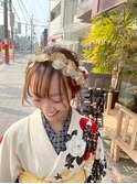 成人式ヘアセット