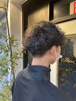 ヘアーシグネチャー(Hair Signature) マッシュ×波巻きツイストmixパーマ