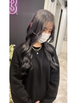 シーバイスリー 綱島(C×3) ダークシルバーカラー&レイヤースタイル