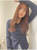 20代 30代 40代 エクステ アッシュブラウン 伸ばしかけ 髪質改善