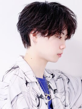 リップスヘアー 梅田(LIPPS hair) 韓流くびれミディアムコンマウルフ