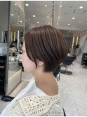 【有坂映哉】丸みショート/小顔ライン/顔まわりレイヤー<錦糸町>
