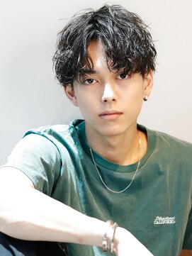 リップス 池袋(LIPPS) 波巻きツイストスパイラルパーマ!【ピークウェーブショート】