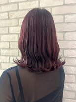 シュガー ヘアアンドネイル 仙台(SUGAR)&nbsp;人気のくびれヘアとブリーチなし◎ピンクカラー