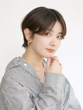 アイティー バイ アルバム 中野店(IT by ALBUM) ナチュラルショート_マチルダボブピンクベージュ_ba464062