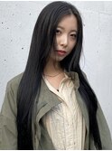 【立町メアリーバイメリー】☆ブルーブラック×ロング☆