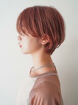 ガーランドツー(Garland 2F) ハンサムマッシュピンクベージュショート