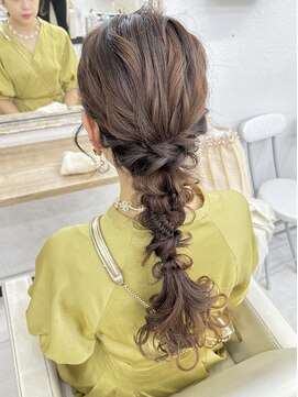 プティクローシェ バイ クオーレ(petite cloche by CUORE) 【お呼ばれ】編みおろし