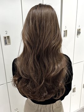 ラルムバイシー 新宿(LARME by Sea) ケアブリーチ×透明感マロンベージュ(新宿/韓国/ケアブリーチ)