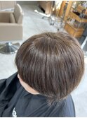 白髪ぼかしハイライト/フェイスフレーミング