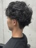 【men's/期間限定】メンズカット+メンズパーマ（スパイラルパーマ）