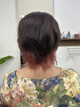 リーベ 秋津店(Liebe) インナーカラー+白髪染め