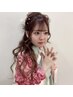 卒業式☆袴着付け(持ち込み)〈電話予約のみ〉/梅田・中崎町ヘアセットサロン