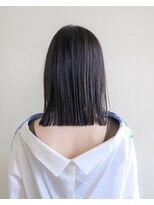 ルプラ ブリリアント(le-pla brilliant)&nbsp;切りっぱなしボブ/ミディアム/シースルー/イヤリングカラー/豊橋